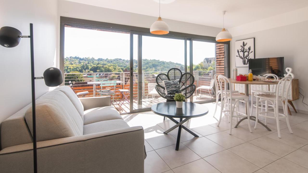 Villa Belle Vue Avec Jacuzzi Privatif Сарла-ла-Канеда Экстерьер фото